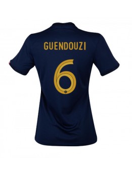 Ženski Nogometna dresi replika Francija Matteo Guendouzi #6 Domači SP 2022 Kratek rokav
